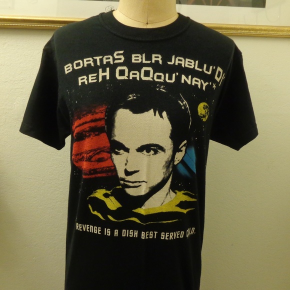 M&O Men's Knits The Big Bang Theory Sheldon Tee Shirt - Picture 2 of 4